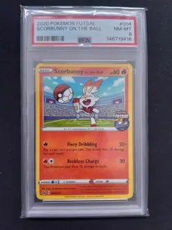 Pokemon 2020 Futsal On The Ball Full Set - PSA 8 Graded - Pikachu Eevee - Image 5