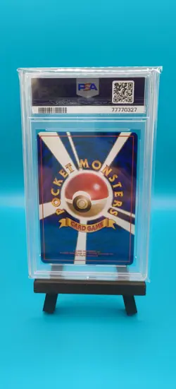 SWIRL Azumarill Pokemon 2000 Holo Neo Genesis Japanese 184 PSA 10 - Image 4