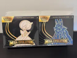 Pokemon TCG Mega Evolution Elite Trainer Box ETB Gardevoir + Lucario 2-Pack - Image 1