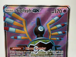 Sigilyph GX (Full Art) 202/214 Ultra Rare Pokemon SM Lost Thunder Near Mint NM - Image 2