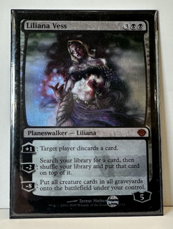 MTG Liliana Vess - Foil, English Duel Decks: Garruk vs. Liliana - Image 1