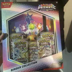 POKEMON PRISMATIC EVOLUTIONS BINDER COLLECTION - NEW & SEALED - SEE DESCRIPTION - Image 1