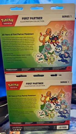 Pokemon TCG First Partner Illustration Collection Series 1 (2 Boxes) - Image 3