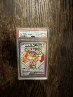 Pokemon TCG Eevee ex SV Promo #174 Holo PSA 10 Gem Mint English 2025 Tera - Image 1