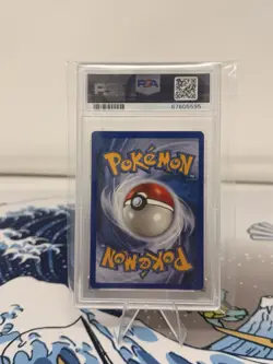 2002 Pokemon Neo Destiny 1ST Edition Light Vaporeon #52 PSA 9 - Image 2