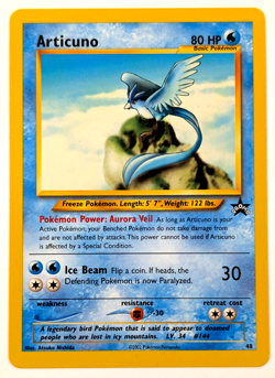 Pokemon Articuno #48 Black Star League Promo 2000 WOTC NM NP - Image 1
