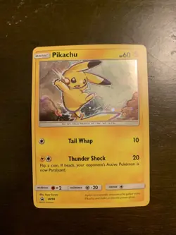 Pokemon - Pikachu SM98 - Holo - Sun & Moon Promo - Black Star - *NM, See Pics!* - Image 1