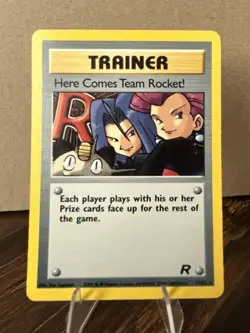 Pokemon Here Comes Team Rocket! Team Rocket Holo Rare 15/82 English - Image 1