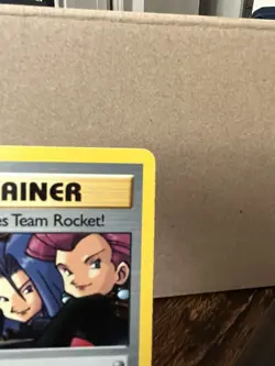 Pokemon Here Comes Team Rocket! Team Rocket Holo Rare 15/82 English - Image 3