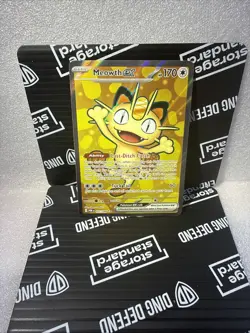 Pokemon TCG Meowth EX Holo Ultra Rare 107/088 - Image 1