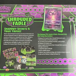 Pokemon Elite Trainer Box - Scarlet and Violet - Shrouded Fable / New - Image 5