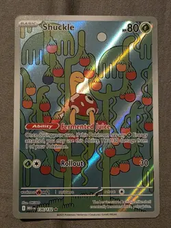Pokemon TCG Shuckle 136/132 Illustration Rare Mega Evolution *Near Mint* - Image 1