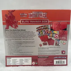 Pokemon Battle Styles Red ETB Elite Trainer Box New Sealed - Image 3