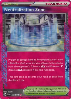 NEUTRALIZATION ZONE 060/064 ACE SPEC RARE SHROUDED FABLE POKEMON NM - Image 1