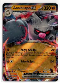 Pokemon Scarlet & Violet Black Star Promo Annihilape ex SVP032 - Image 1