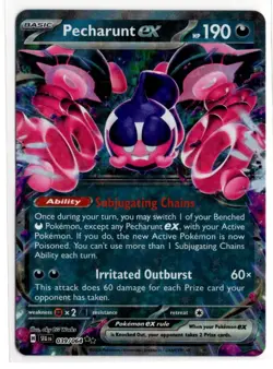 Pokemon Shrouded Fable Pecharunt ex 039/064 - Image 1