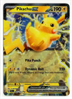 Pokemon Paldea Evolved Pikachu ex 063/193 - Image 1
