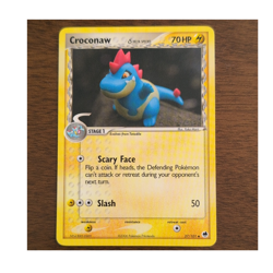 Croconaw Delta Species Nonholo 27/101 Pokemon Dragon Frontiers Yuka Morii - Image 1