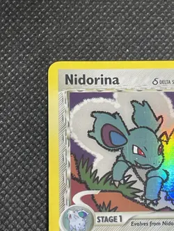 [NM] Pokemon Nidorina Dragon Frontiers Delta Species Stamped #34/101 Holo rare - Image 4