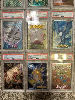 Sequential Grade 1999 Pokemon Meiji Embossed Promo Full Set - Image 4
