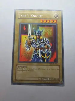 Jack's Knight EEN-EN005 Yugioh TCG Unlimited Rare LP - Image 1