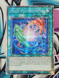 YUGIOH RA05-EN071 HEAVY POLYMERIZATION STARLIGHT RARE 1ST EDITION - Image 1