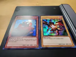 Yu-Gi-Oh! RED-EYES B. CHICK and B. DRAGON LCJW EN038, EN003 Exactly as Seen - Image 3