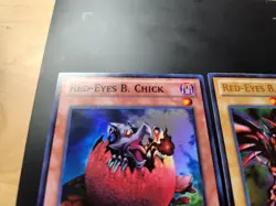 Yu-Gi-Oh! RED-EYES B. CHICK and B. DRAGON LCJW EN038, EN003 Exactly as Seen - Image 5
