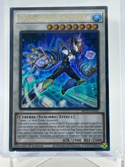 Enigmaster Packbit MP25-EN162 Ultra Rare NM Yugioh 1st Edition - Image 1