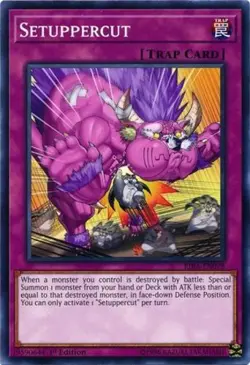 Setuppercut - RIRA-EN078 - Common - 1st Edition - Lightly Played - Image 1