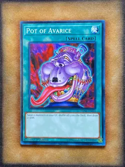 Yugioh Pot of Avarice SDSH-EN031 Common 1st Ed NM - Image 1