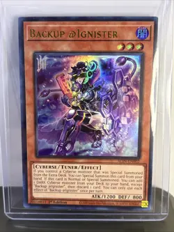Backup @Ignister Ultra Rare ALIN-EN002 1st Edition Yugioh Alliance Insight - Image 1
