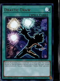 Yugioh Drastic Draw MZMI-EN037 Ultra Rare 1st Edition - Image 1