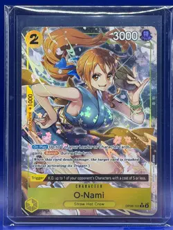 O-Nami Alt Art OP06-101 English ONE PIECE TCG Wings of Captain Foil English (2) - Image 3