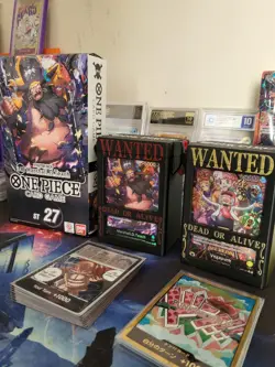 One Piece Wanted TCG Deck Box | Hinged Lid + Latch | Fits Sleeved Deck + DON!! - Image 3