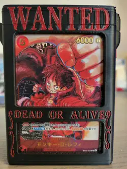 One Piece Wanted TCG Deck Box | Hinged Lid + Latch | Fits Sleeved Deck + DON!! - Image 5