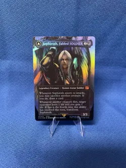 Sephiroth, Fabled SOLDIER (0317) (Borderless) Final Fantasy Foil - Image 1