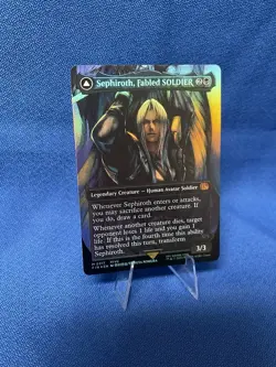Sephiroth, Fabled SOLDIER (0317) (Borderless) Final Fantasy Foil - Image 2