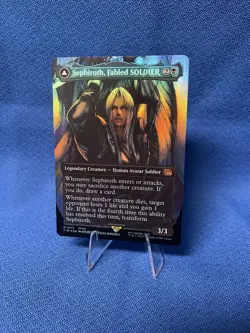 Sephiroth, Fabled SOLDIER (0317) (Borderless) Final Fantasy Foil - Image 3