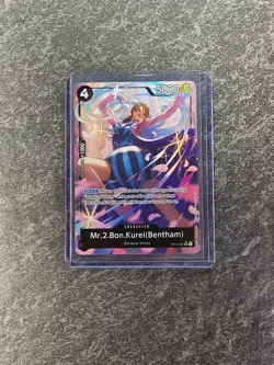 One Piece Mr.2.Bon.Kurei Bentham OP14-091 Alt Art - Image 1