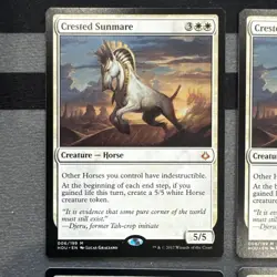 Crested Sunmare X4 Hour Of Devastation Mtg Lot - Image 2
