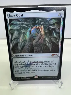 Mox Opal (3/8) - FOIL Judge Promo 2019 MTG Judge Rewards Promos NM Magic Foil - Image 1