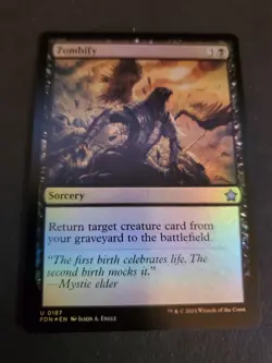 MTG | Zombify - Foil | 187 | (NM) | Foundations - Image 1