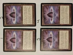 Lotus Petal - Magic The gathering Tempest - Set Of 4. Light To Moderate Play. - Image 1