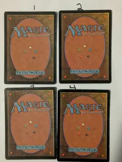 Lotus Petal - Magic The gathering Tempest - Set Of 4. Light To Moderate Play. - Image 2