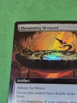 MTG Thrumming Hivepool (Extended Art) FOIL Edge of Eternities - Image 5