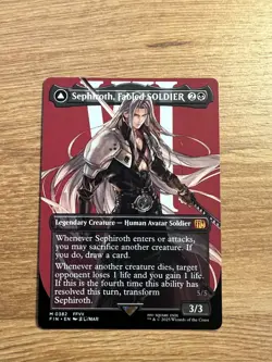 Sephiroth, Fabled SOLDIER (Borderless) (0382) Final Fantasy - Image 3