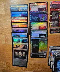 Magic the Gathering FINAL FANTASY Lot Of 45 Cards, FOIL, BORDERLESS, COLLECTORS - Image 2