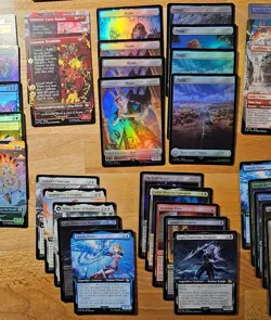 Magic the Gathering FINAL FANTASY Lot Of 45 Cards, FOIL, BORDERLESS, COLLECTORS - Image 4