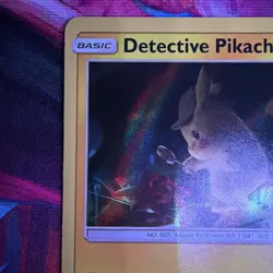 The Pokemon Company Detective Pikachu 10/18 Holo Rare 90 HP Basic Pokemon TCG - Image 4